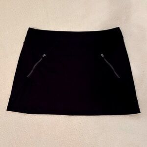 Athleta black performance skort